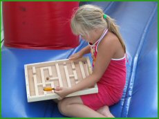 Altijd leuk zo'n doolhofpuzzel