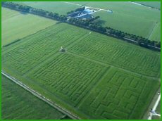 6,5 hectare groot is Hoppie's Dooltuinen